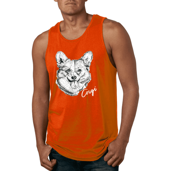 Cute Corgi Dog Lover Pet Owner Animal Lover Graphic Tank Top