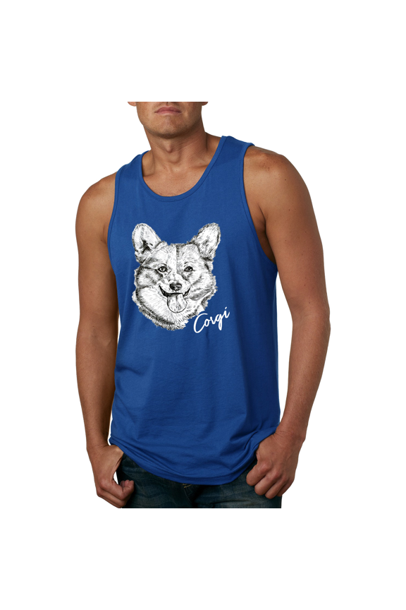 Cute Corgi Dog Lover Pet Owner Animal Lover Graphic Tank Top