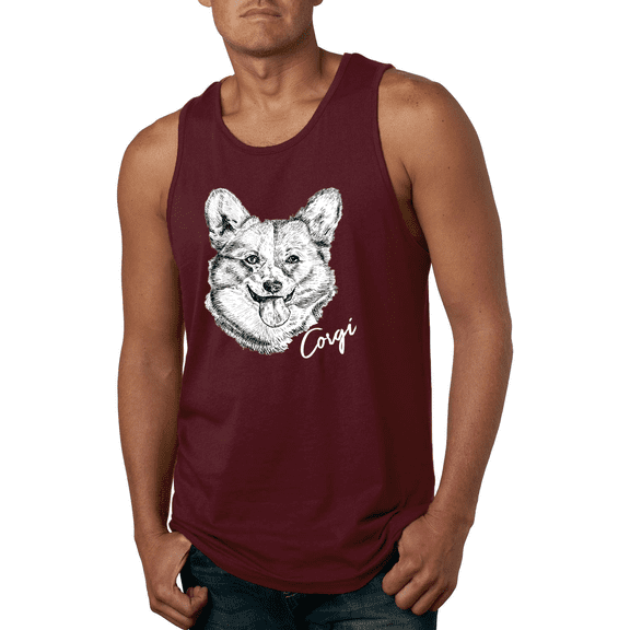 Cute Corgi Dog Lover Pet Owner Animal Lover Graphic Tank Top