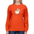 thumbnail image 1 of Cute Corgi Love Me . Sweatshirt Women -Image by Shutterstock, Female 5X-Large, 1 of 4