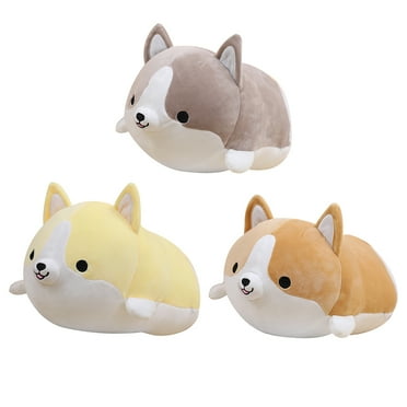 Cute Corgi Plush Toy Stuffed Doll Soft Animal Cartoon Bed Pillow Kids Lovely Christmas Gift