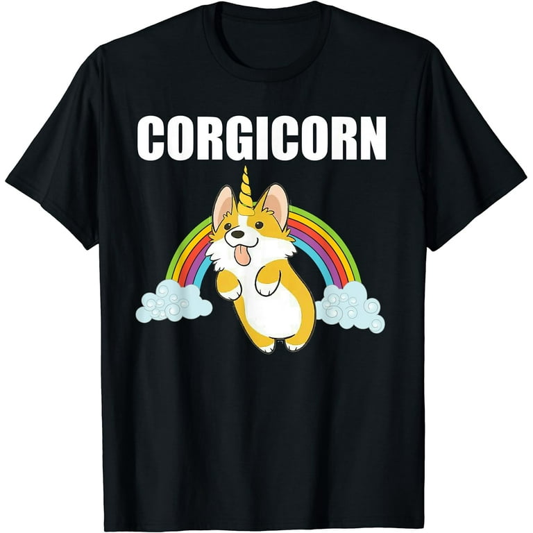 Cute Corgicorn T Shirt | Funny Corgi Lover Shirt Gift Cute Corgicorn T Shirt | Funny Corgi Lover Shirt Gift