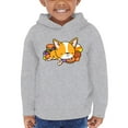 thumbnail image 1 of Cute Corgie W Candies Hoodie Toddler -Image by Shutterstock,  4 Toddler, 1 of 4