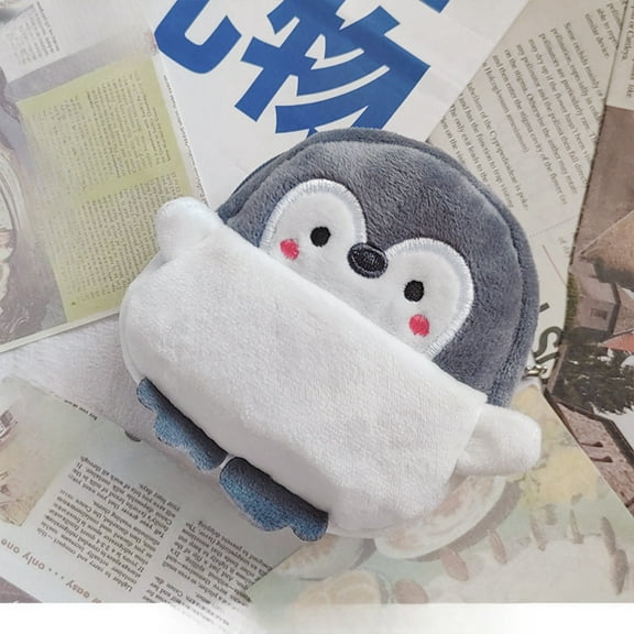 Cosmetic Bag Super Cute Little Penguin Purse Small Fashionable Accessory for Convenient Change Storage Enhancing Your Daily Life Experience