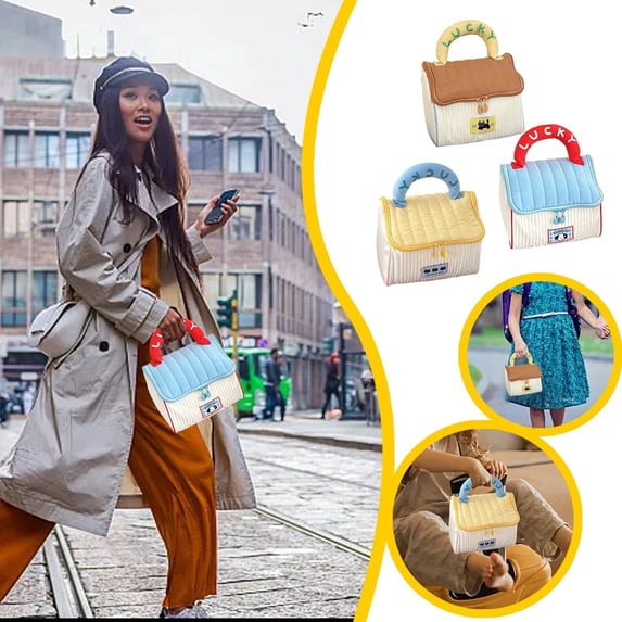Cute Cottage Makeup Bag for Girls - Large Capacity Storage Bag Portable Handheld Travel Wash Bag for Daily and Cosmetic Organization