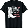 thumbnail image 1 of Cute Country Girl Boots Bling it's a cowgirl thing T-Shirt, 1 of 3