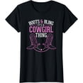 thumbnail image 1 of Cute Country Girl Boots Bling it's a cowgirl thing T-Shirt, 1 of 3