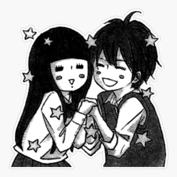 Cute Couple Chibi Sticker