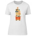 thumbnail image 1 of Cute Couple Moving Home T-Shirt Women -Image by Shutterstock, Female Medium, 1 of 2