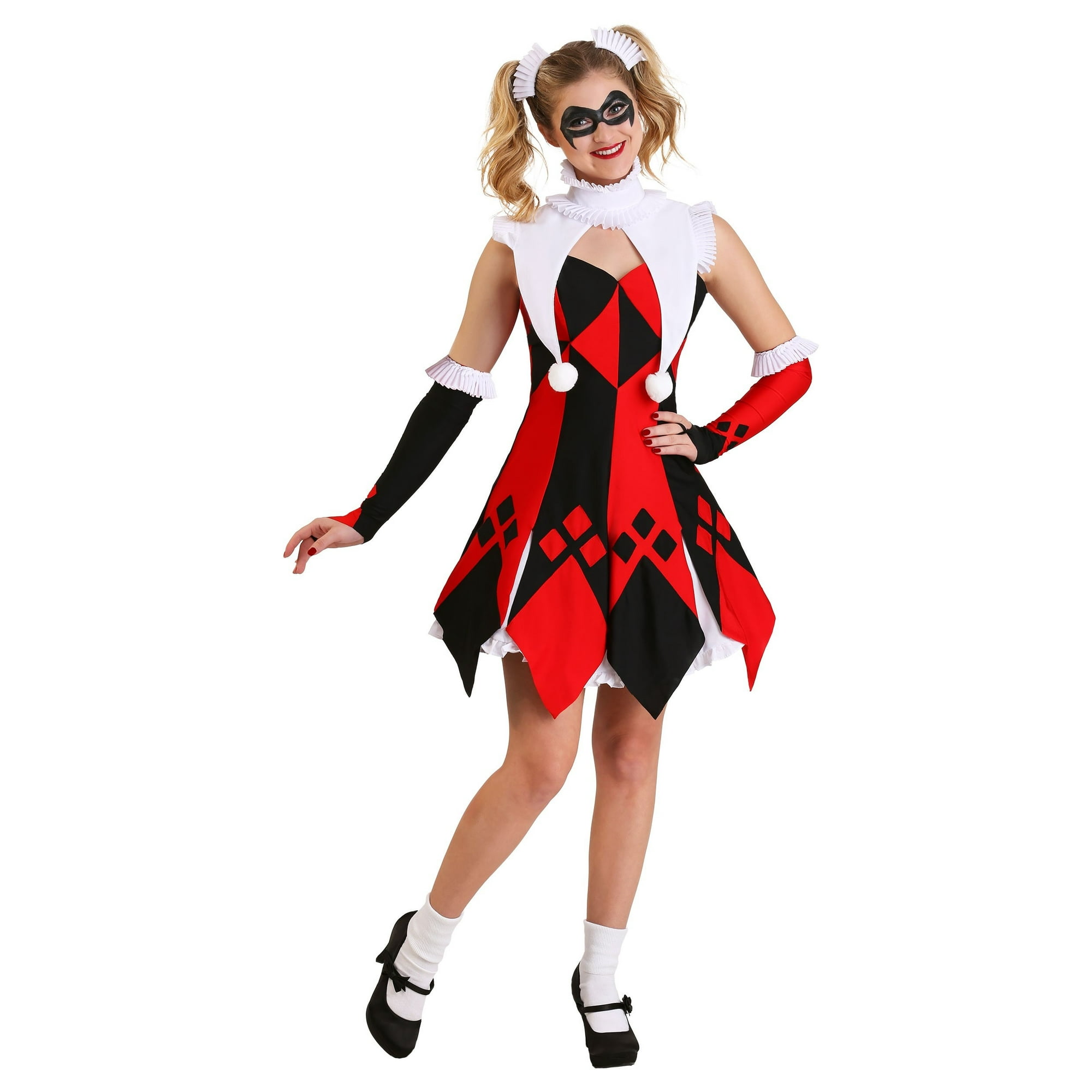 Cute Court Jester Women's Costume - Walmart.com