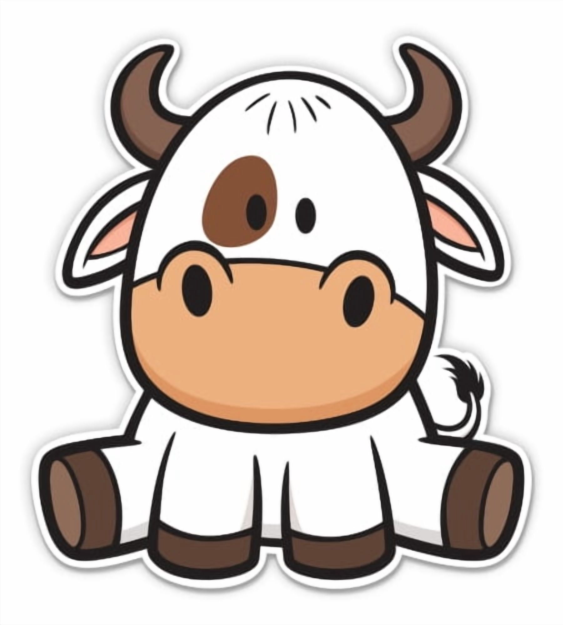 Cute Cow Cartoon - 3