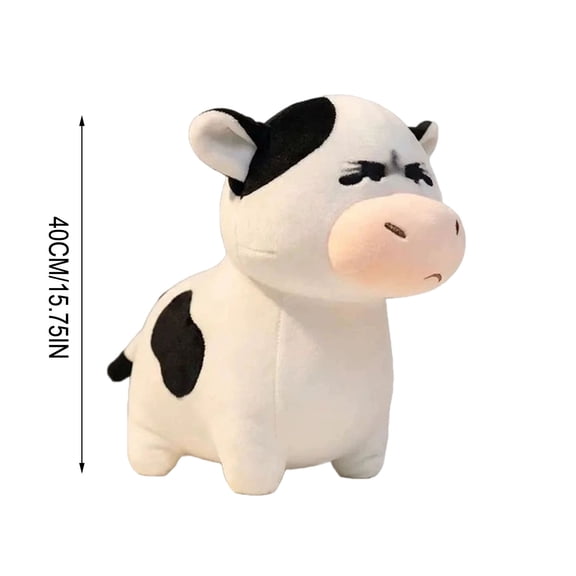 Cute Cow Plush Toy for , Soft Stress Relief Doll for Preschool Ages 2-5, Gift for Christmas, Home Decor, and TV Time Comfort