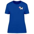thumbnail image 1 of Cute Cow Pocket T-Shirt Women -Image by Shutterstock, Female XX-Large, 1 of 2