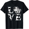 thumbnail image 1 of Cute Cow Print I Love Cows Funny Farming Gift Men Women Kids T-Shirt, 1 of 4