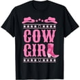 thumbnail image 1 of Cute Cowgirl Outfit Girls Rodeo Women Cowboy Western Cowgirl T-Shirt, 1 of 4