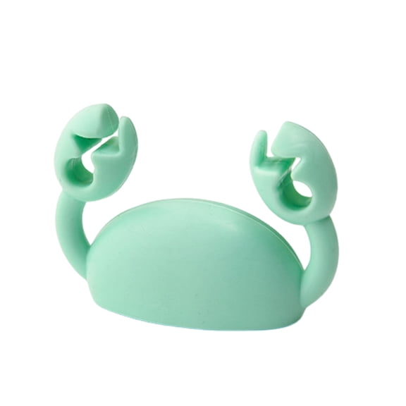 Cute Crab Cable Organizer Clip Line Processor Adhesive Wire Tidy Holder for Data Headphone Mouse Power Cables