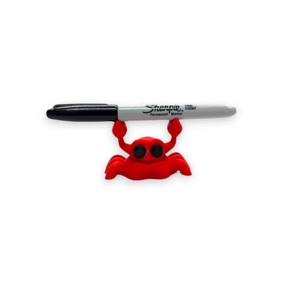 Cute Crab Pen Holder Fun Desk Organizer For Pens, Pencils & Markers