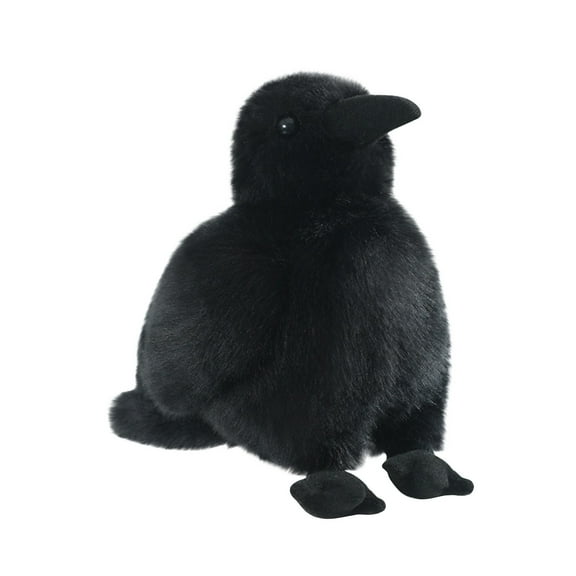 Cute Creative Crow Plush Dolls In Two Sizes Pp Cotton Material Classic Bird Shape Home Decoration Birthday Party Gifts