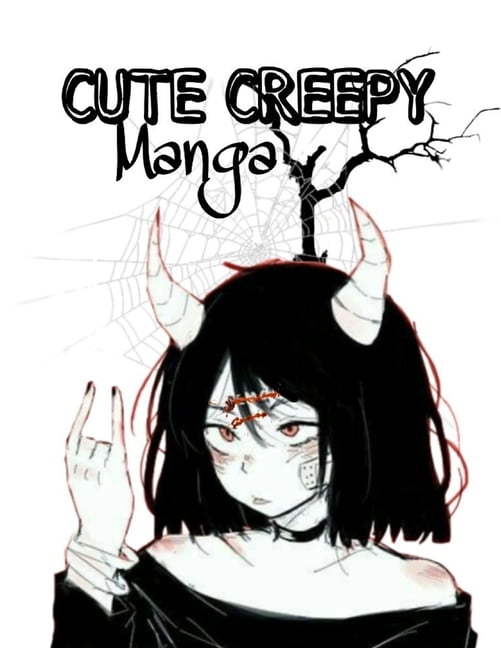 Pop Manga Adult Coloring Book: Cute and Creepy Drawings for Adults Perfect  gift for Anime Lovers, Goths, Teens & Girls (Paperback)