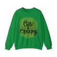 thumbnail image 1 of Cute  Creepy Unisex Heavy Blend Cotton Crewneck Sweatshirt, 1 of 11