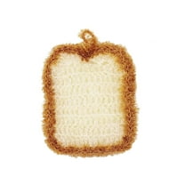 Cute Crochet Scrubbies For Kitchen And Household Use No Odor Non Scratch Dishwasher Safe Reusable Double Layered Cleaning Pads