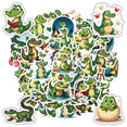 thumbnail image 1 of Cute Crocodile Stationery Stickers Animal DIY Stickers Teacher Reward Stickers for Laptop Suitcase Phone, 1 of 9