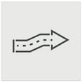 thumbnail image 1 of Cute Crooked Arrow DIY Cookie Wall Craft Stencil - 5.5 Inch, 1 of 5