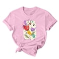 thumbnail image 1 of Cute Crop Tops for Women Plus Size Womens T Shirts Loose Fit Workout Generic Womens Tops Hide Belly, 1 of 7