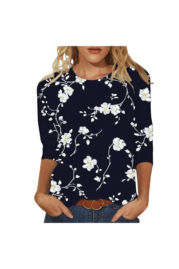 Cute Crop Tops for Women Trendy Graphic T Shirts Loose Fit Warehouse Today Shipping