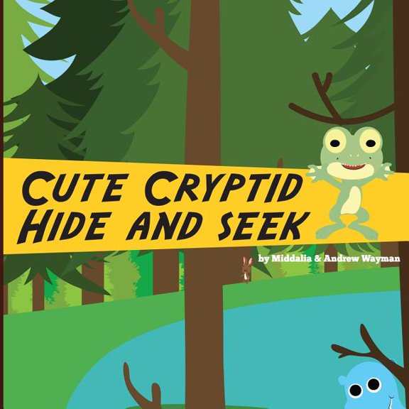 Cute Cryptids Hide and Seek, (Paperback)
