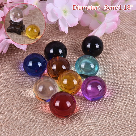 Cute Crystal Ball Natural Magic Ball Healing Sphere Quartz Balls Crystal Decor