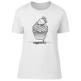 thumbnail image 1 of Cute Cupcake, Candy Lovers Tee Women's -Image by Shutterstock, 1 of 2