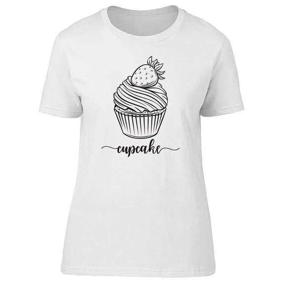 Cute Cupcake, Candy Lovers Tee Women's -Image by Shutterstock