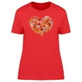 thumbnail image 1 of Cute Cupcakes Bakery Heart T-Shirt Women -Image by Shutterstock, Female Medium, 1 of 2