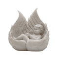 thumbnail image 1 of Cute Cupid Angel Resin Figurine - Decorative Desktop Ornament for Bedroom & Living Room, Handcrafted Resin Art for Home Tabletop Decor, 1 of 6