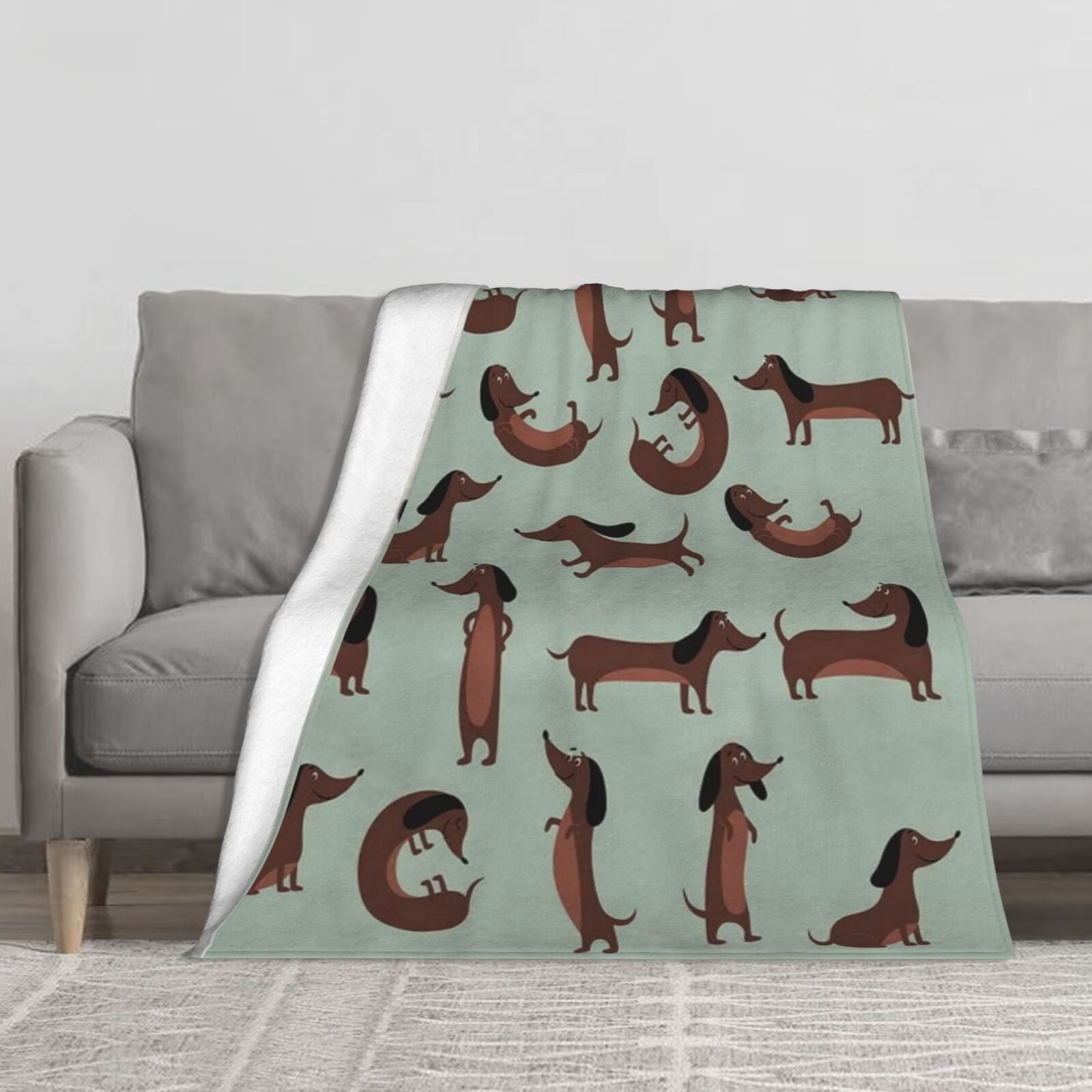 Dachshund throw blanket best sale