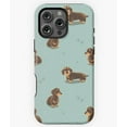 thumbnail image 1 of Cute Dachshund Doxie Weiner Dog Phone Case for iPhone 16 15 14 13 12 11 Pro Max, 1 of 2