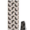 thumbnail image 1 of Cute Dachshund Hot Yoga Mat Towel Non Slip for Hot Yoga - Quick-Drying Yoga Mat Cover with 4 Corner Pockets with Travel Bag - Hot Yoga Towel Non Slip Grip Moisture Wicking Sweat 70"x26", 1 of 6