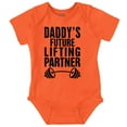 thumbnail image 1 of Cute Daddy's Future Lifting Partner Bodysuit Jumper Boys Infant Baby Brisco Brands 6M, 1 of 1