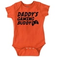 thumbnail image 1 of Cute Daddy's Gaming Buddy Gamer Dad Romper Boys or Girls Infant Baby Brisco Brands 24M, 1 of 6