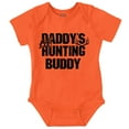 thumbnail image 1 of Cute Daddy's Little Hunting Buddy Romper Boys or Girls Infant Baby Brisco Brands 6M, 1 of 6