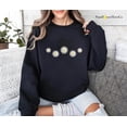 thumbnail image 1 of Cute Daisies Embroidered Sweatshirt,Embroidered Floral Daisy Sweater,Spring Sweatshirt,Botanical Sweatshirt,Plant Sweatshirt,Embroidery Gift, 1 of 4