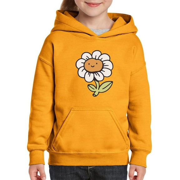 Cute Daisy Buddy Hoodie Juniors -Smartprints Designs,  x-Large