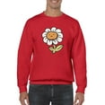 thumbnail image 1 of Cute Daisy Buddy Sweatshirt Men -Smartprints Designs, Male Medium, 1 of 4