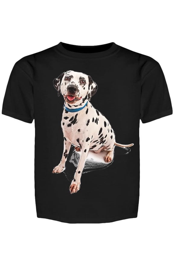 Cute Dalmatian W/Collar Tee Girl's -Image by Shutterstock