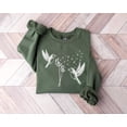 thumbnail image 1 of Cute Dandelion Hummingbird T-Shirt, Cute Hummingbird Dandelion Shirt, Nature Lovers Tee, Cute Women , Season Shirt, Bird Sweatshirt SWEATSHIRT All Size S-5XL, 1 of 5