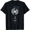 thumbnail image 1 of Cute Dandelion Saying Lion Astrology Flower Zodiac Leo T-Shirt, 1 of 4