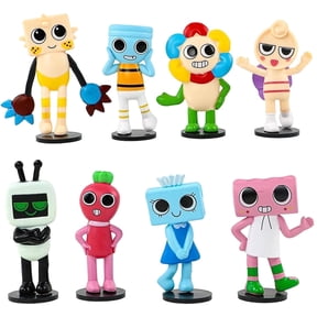 Cute Dandy's Character's Action Figures Collection, Cake Toppers For Birthday Party's Decorations And Great Gift For Any special Occasion Pack of Multiple Figures