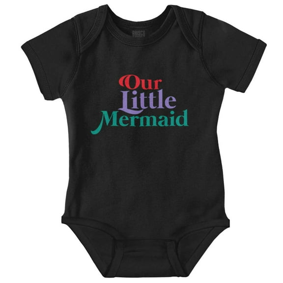 Cute Daughters Mermaid Birthday Party Bodysuit Jumper Girls Infant Baby Brisco Brands 12M