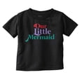 thumbnail image 1 of Cute Daughters Mermaid Birthday Party Youth T Shirt Tee Girls Infant Toddler Brisco Brands 12M, 1 of 5